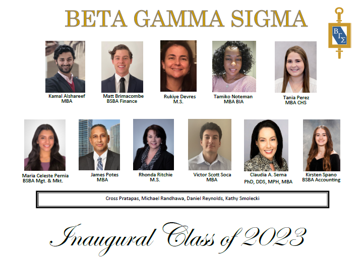 Beta Gamma Sigma_Class 2023